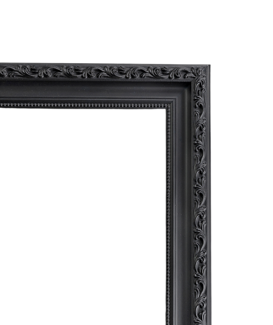 Italian Wood | Black Vintage Frame