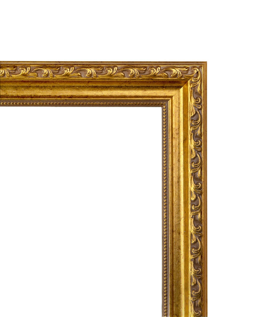Italian Wood | Gold Vintage Frame